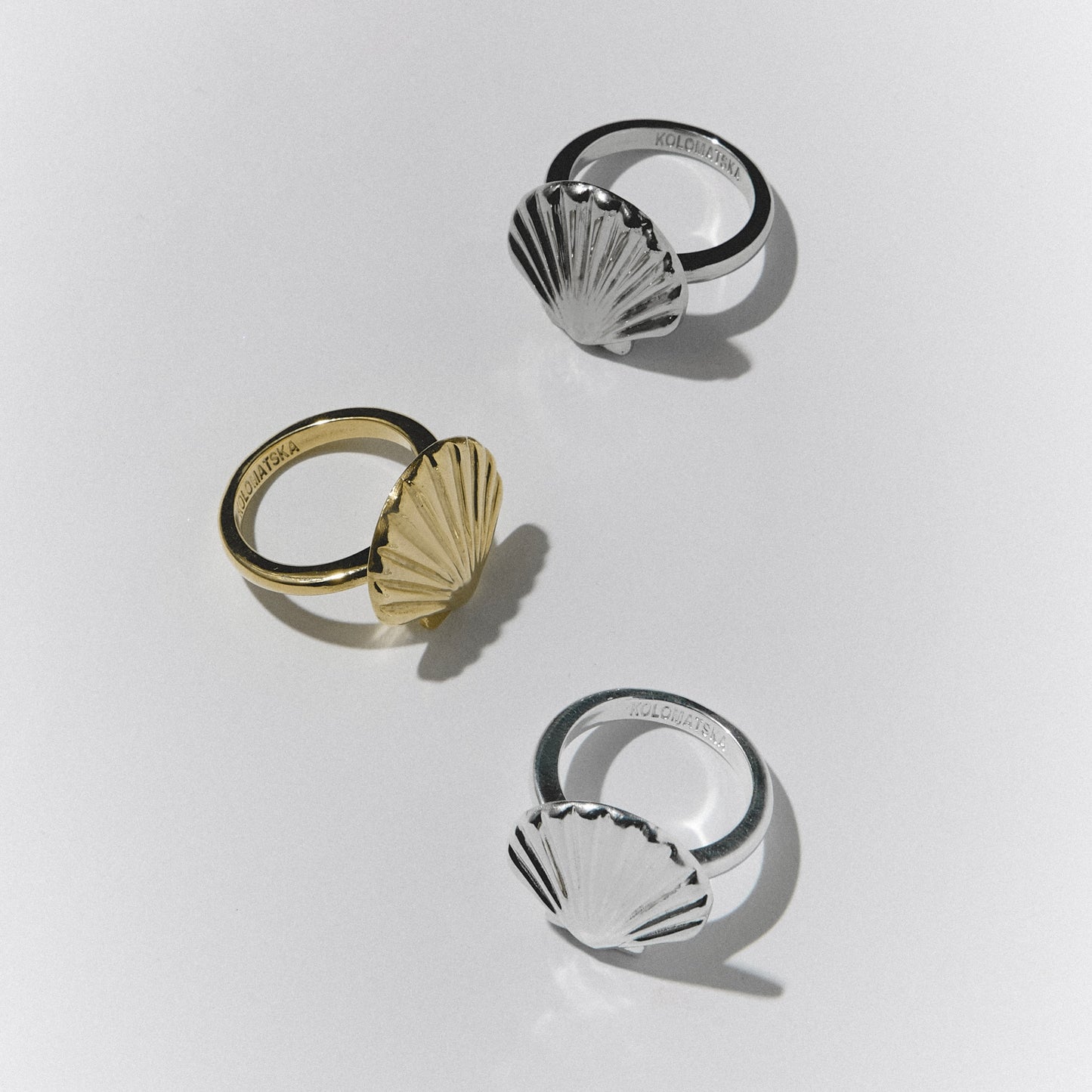 Ring Shell platinum