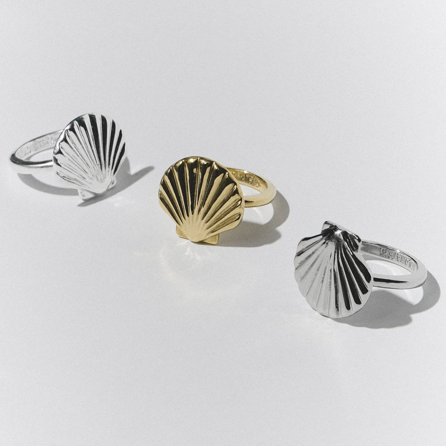 Ring Shell platinum
