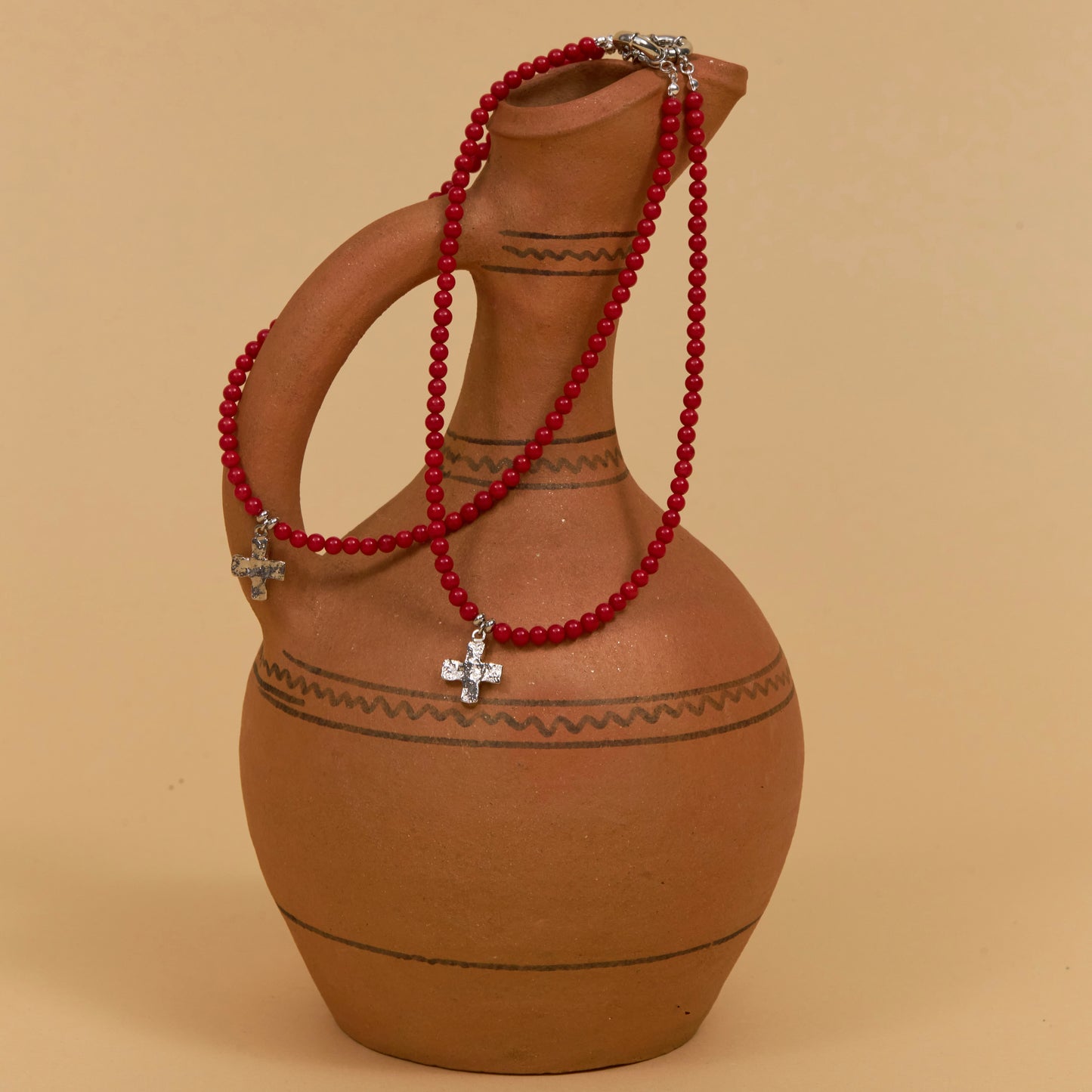 Necklace Kalyna platinum
