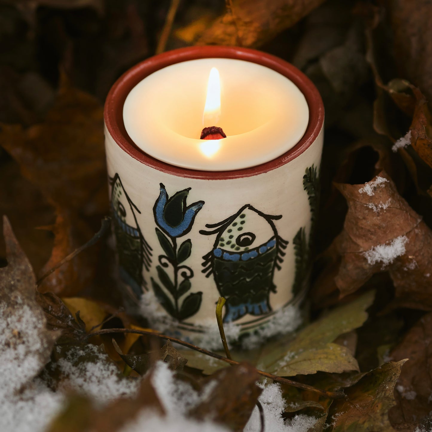 Olive Candle "RYBKY" 240ml