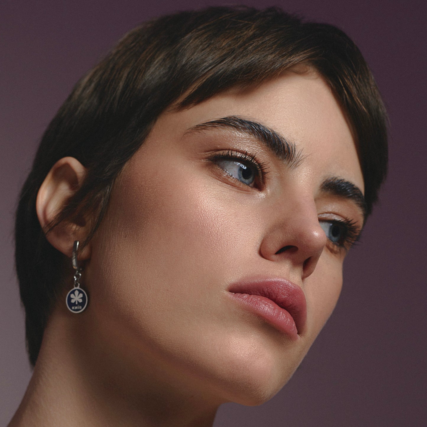 Earrings vDoma platinum