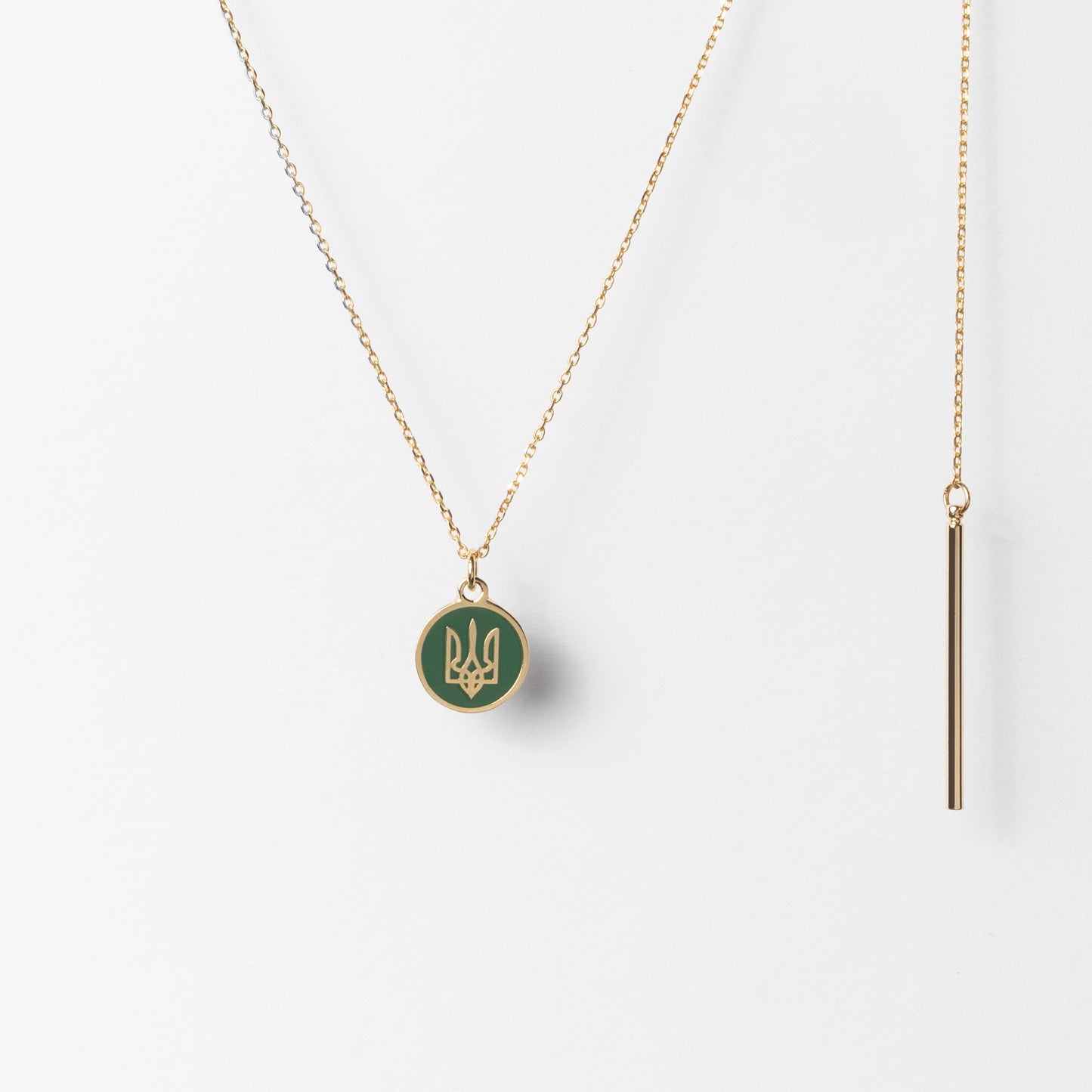 Necklace GERB pendant mini