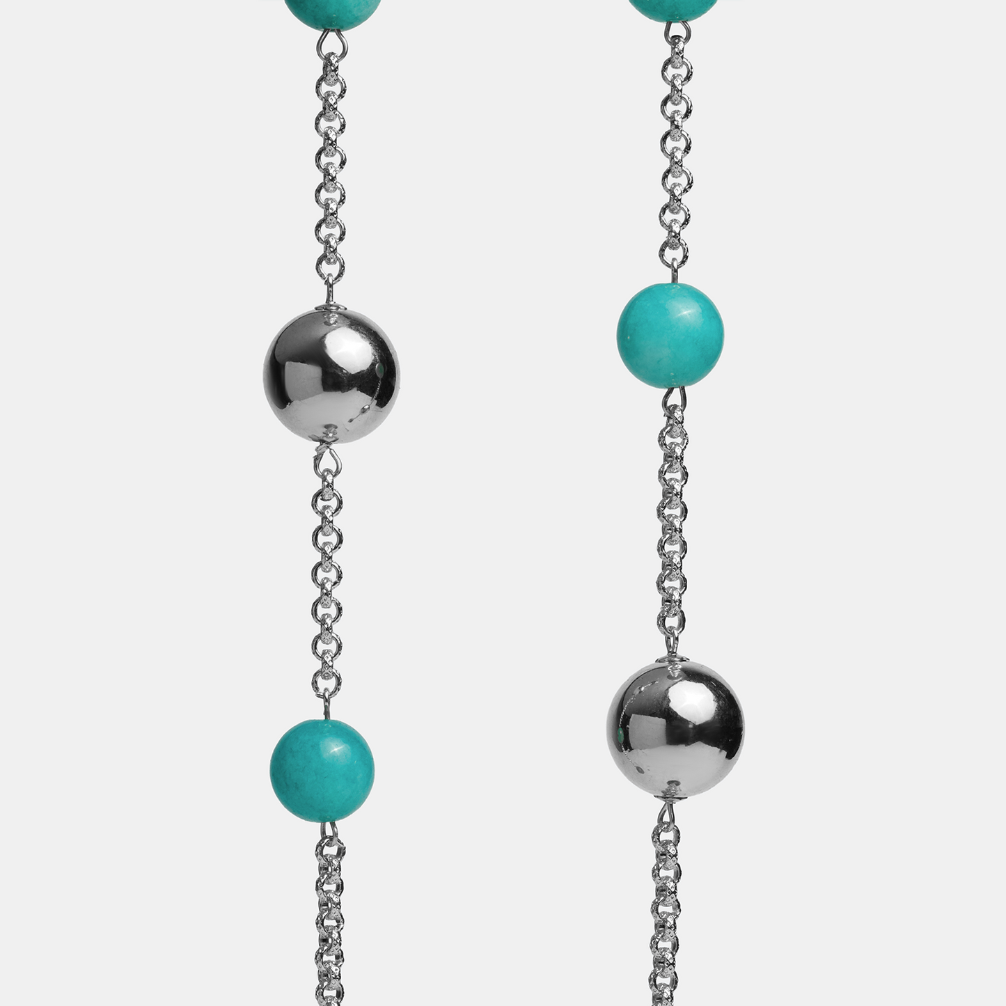 Earrings space ELEMENTS Aventurine platinum