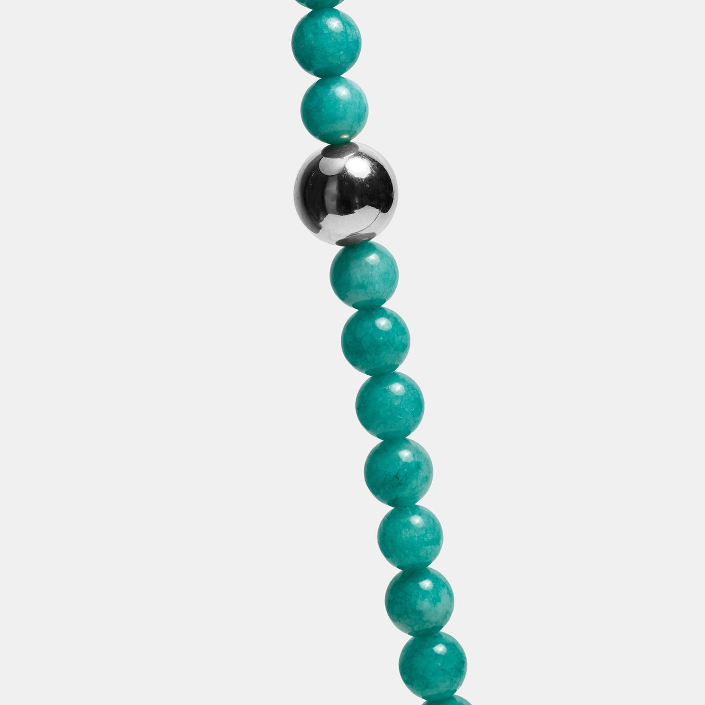 Necklaces ELEMENTS Aventurine platinum