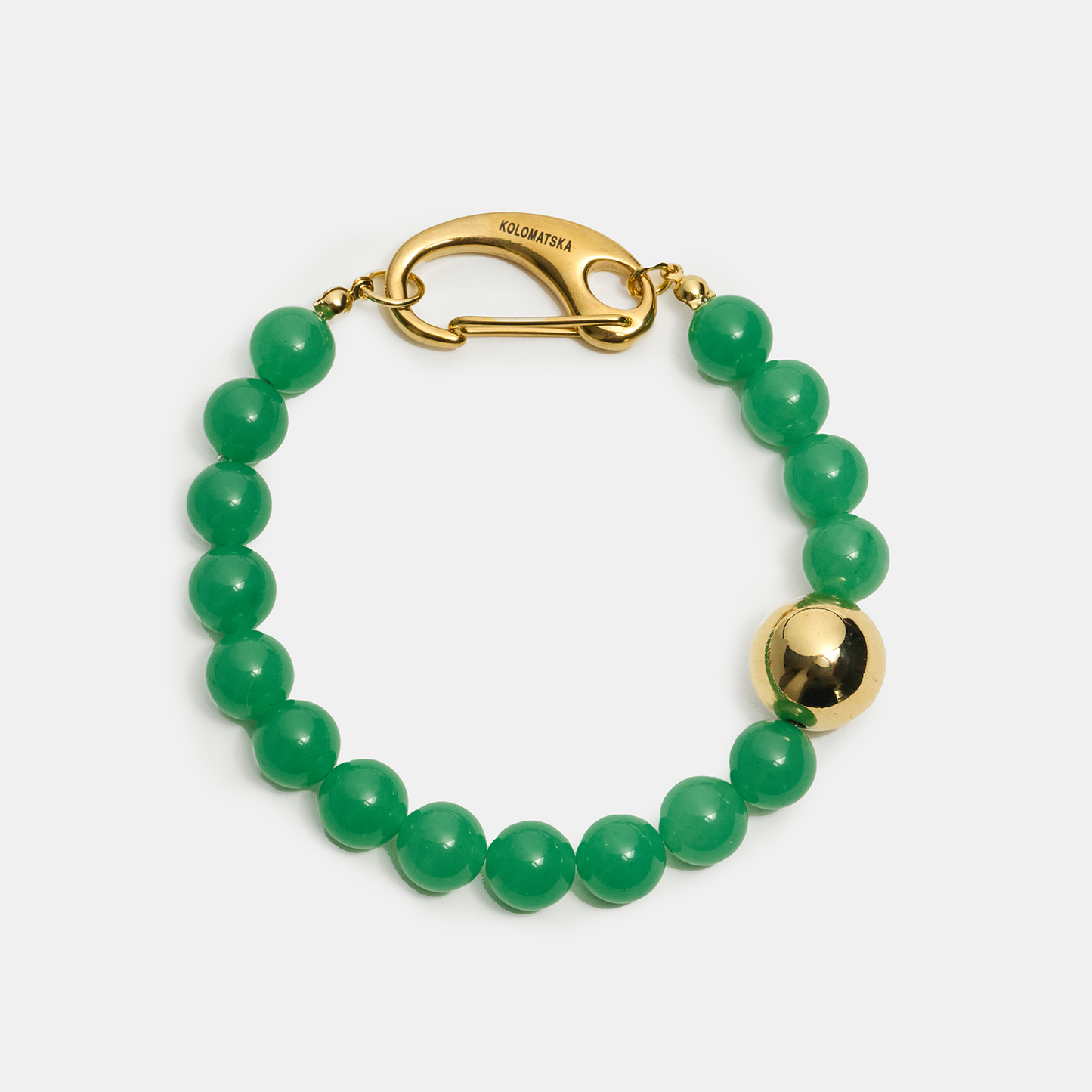 Bracelet leg ELEMENTS Aventurine gold