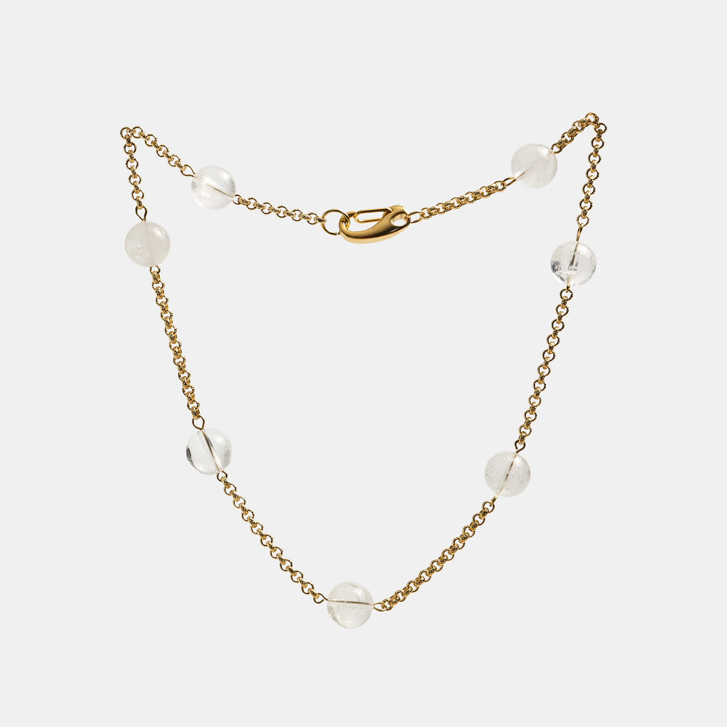 Chain ELEMENTS Rock Crystal gold