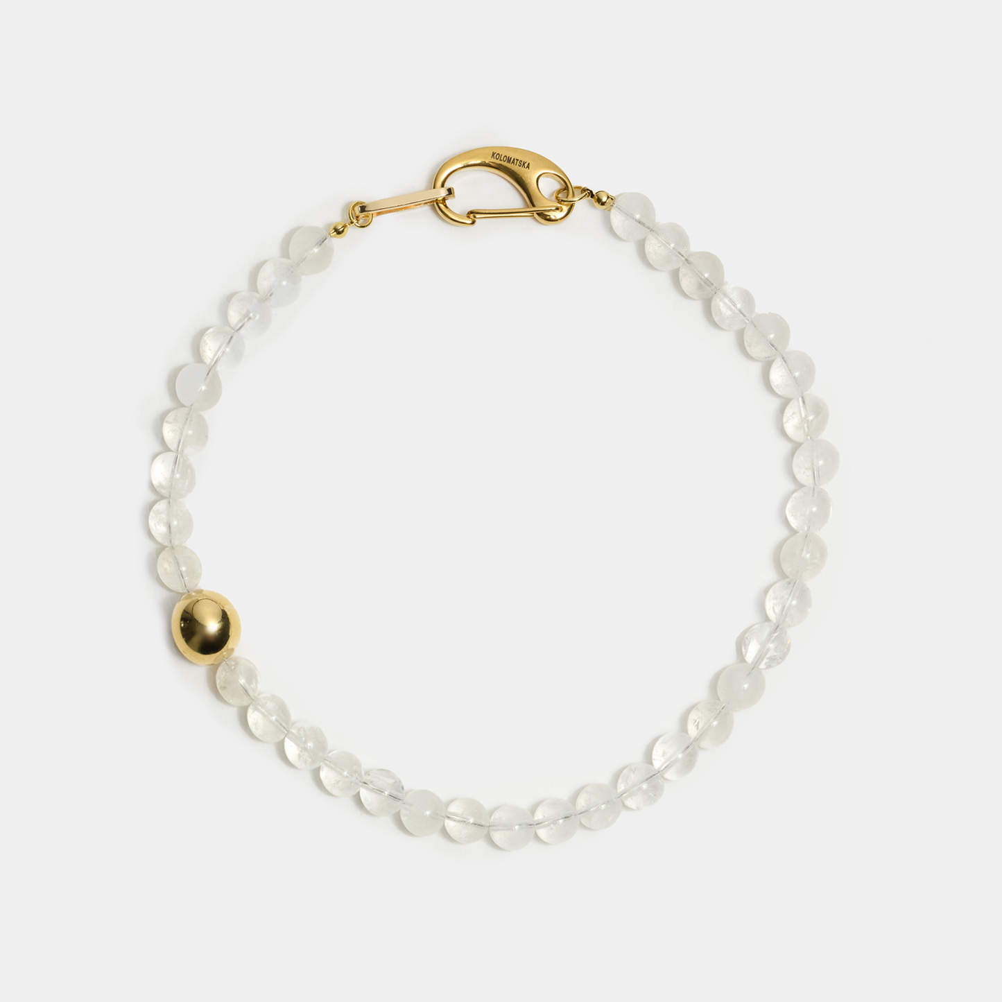 Choker ELEMENTS Rock Crystal gold