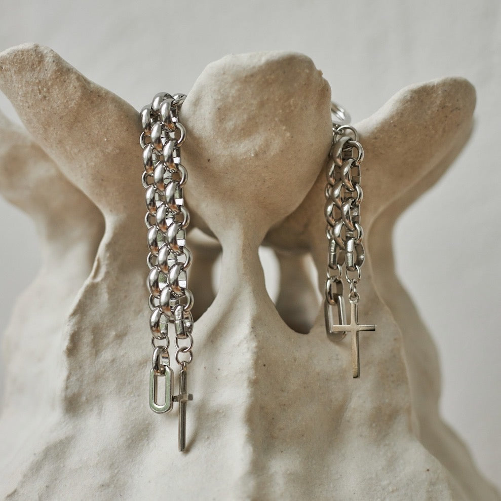 Earrings STEEL