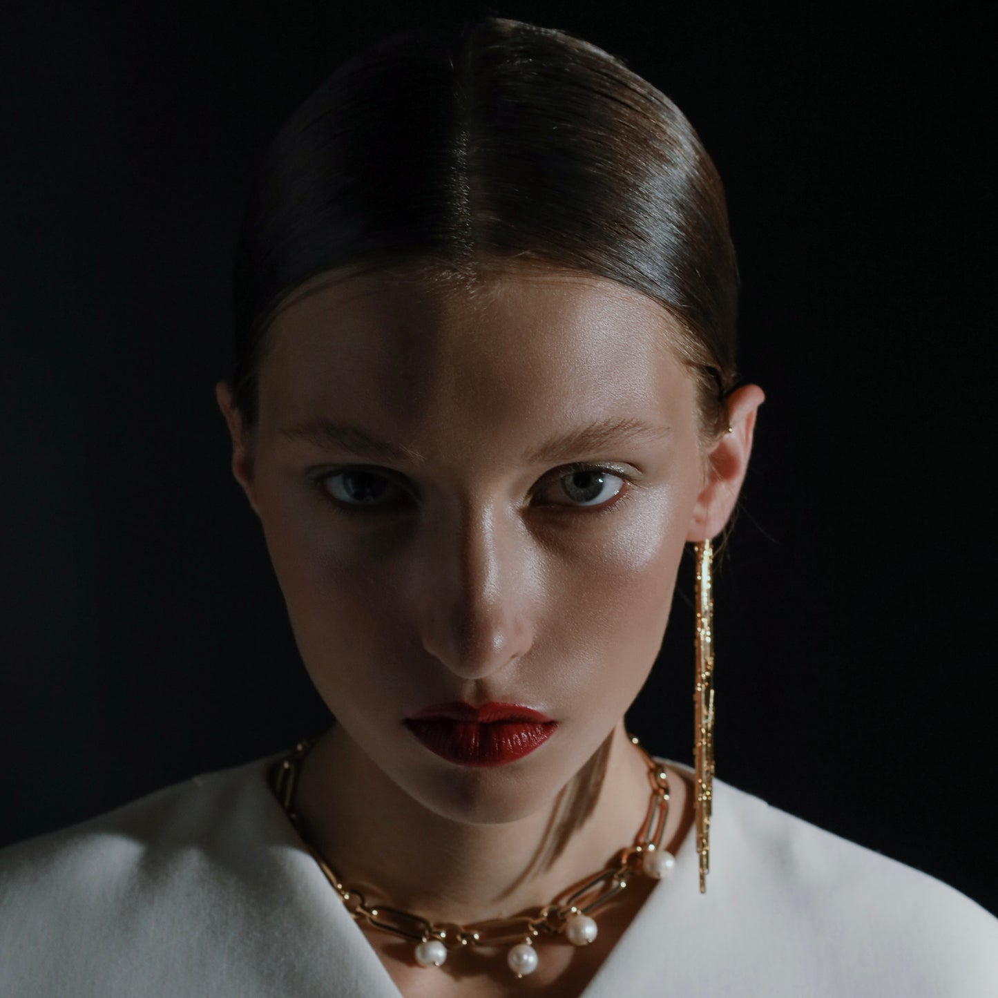 Necklace “Culto” white
