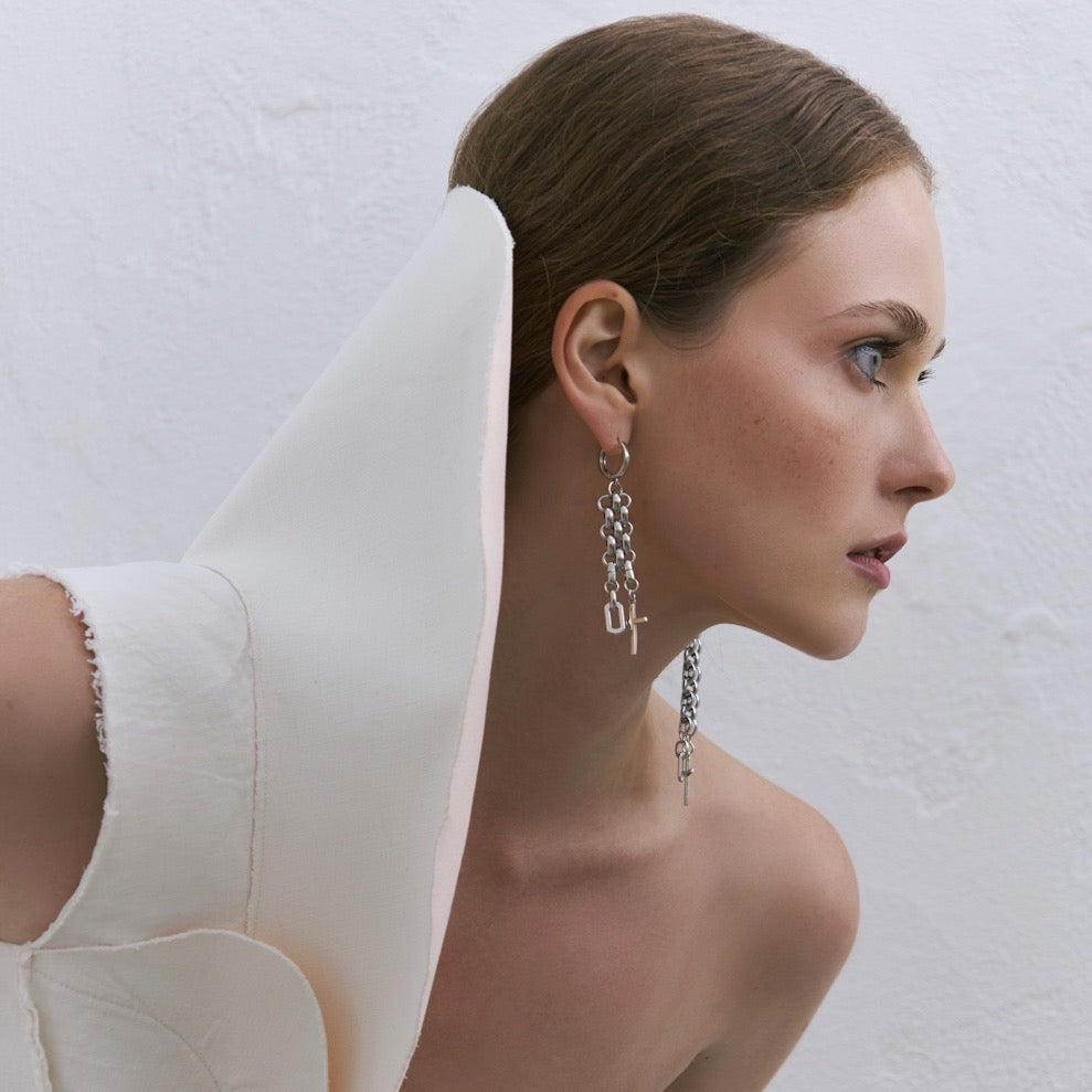 Earrings STEEL
