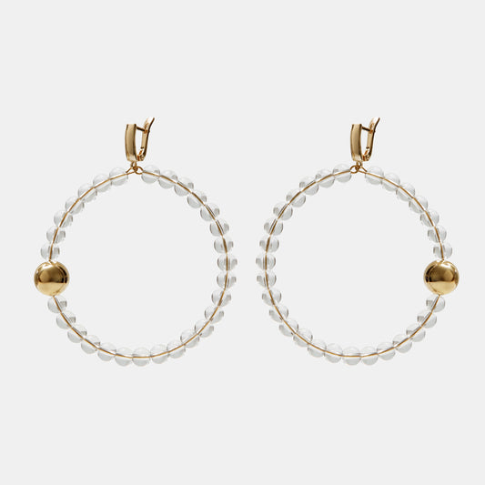 Earrings КРИШТАЛЬ gold