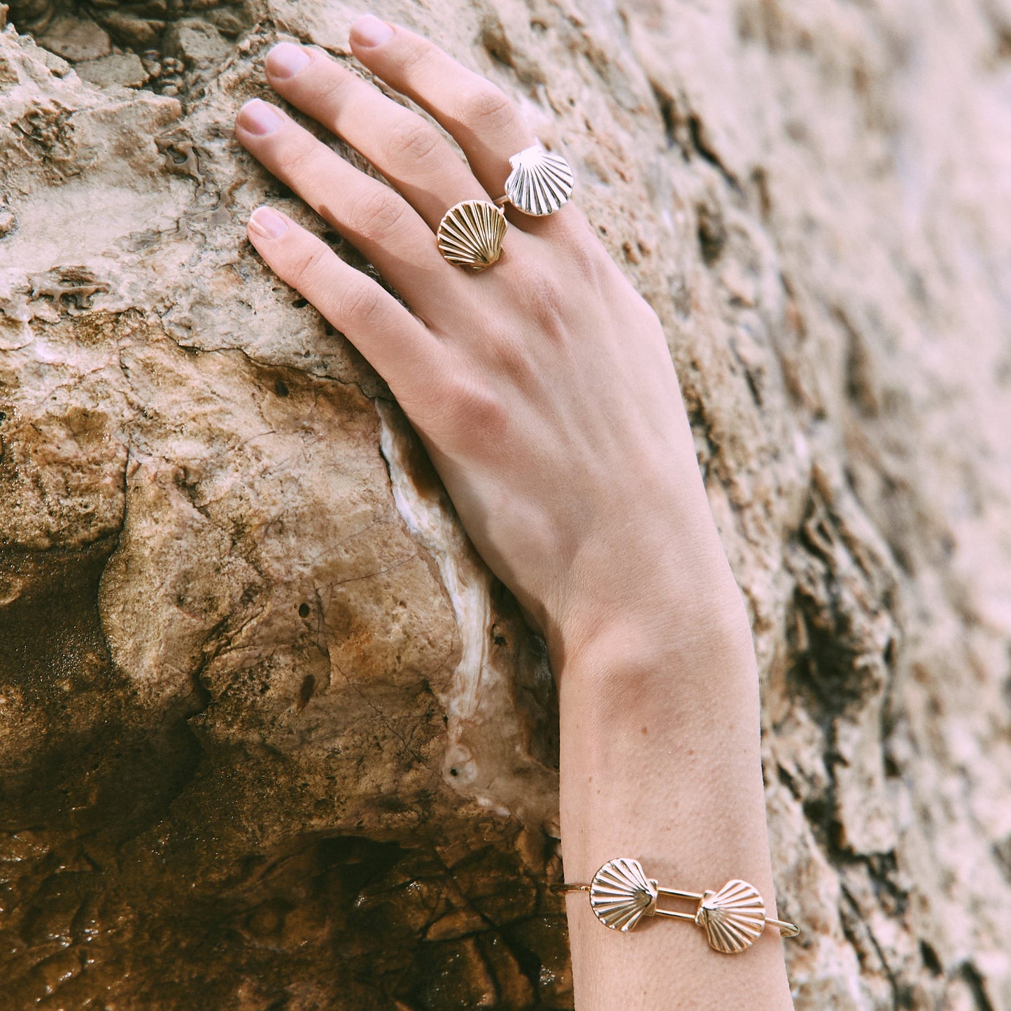 Bracelet Shell platinum