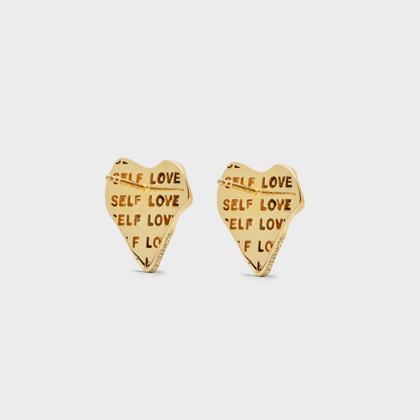 Earrings Hearts gold