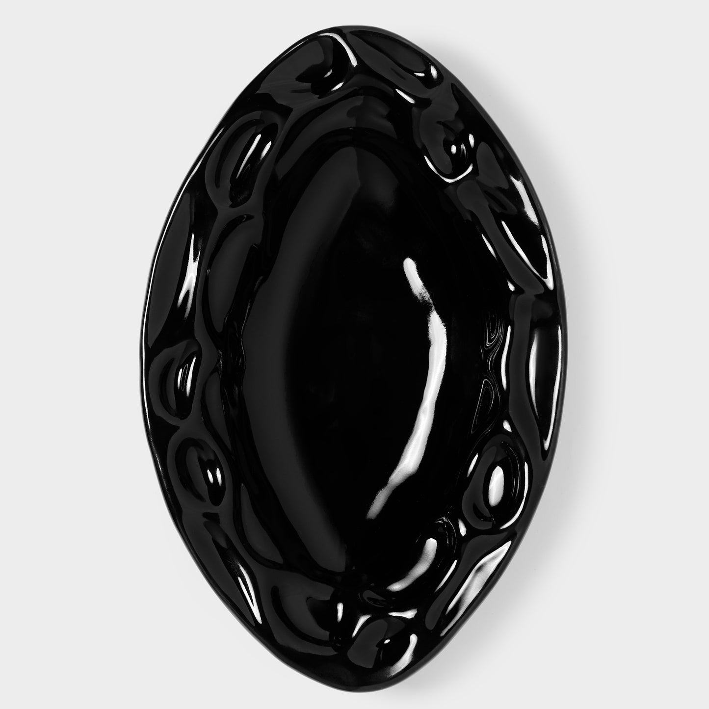 Тарілка керамічна black