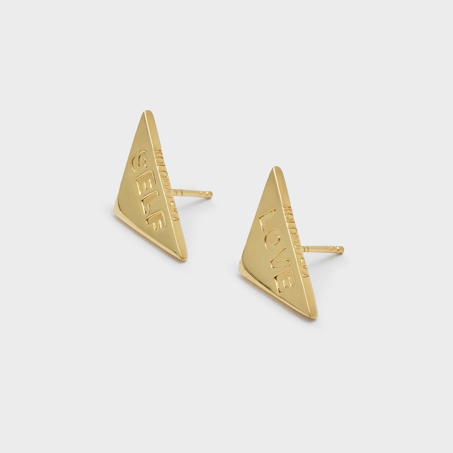 Earrings SELF-LOVE gold