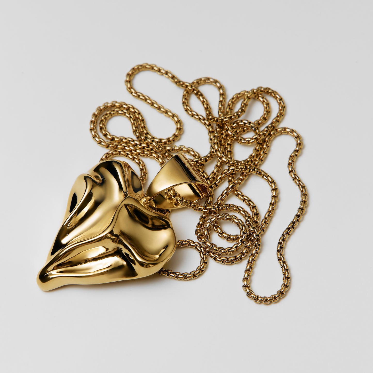 Long chain SELF-LOVE gold