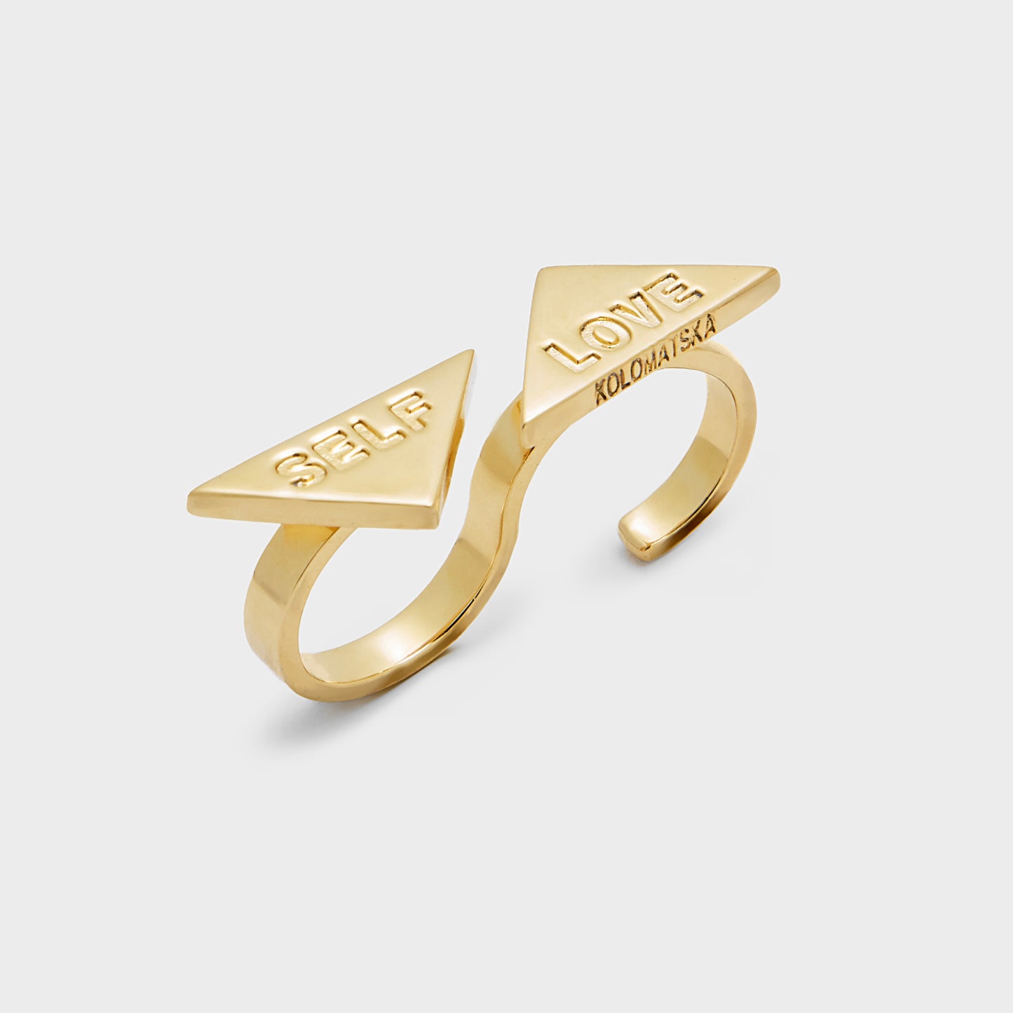 Ring SELF-LOVE gold