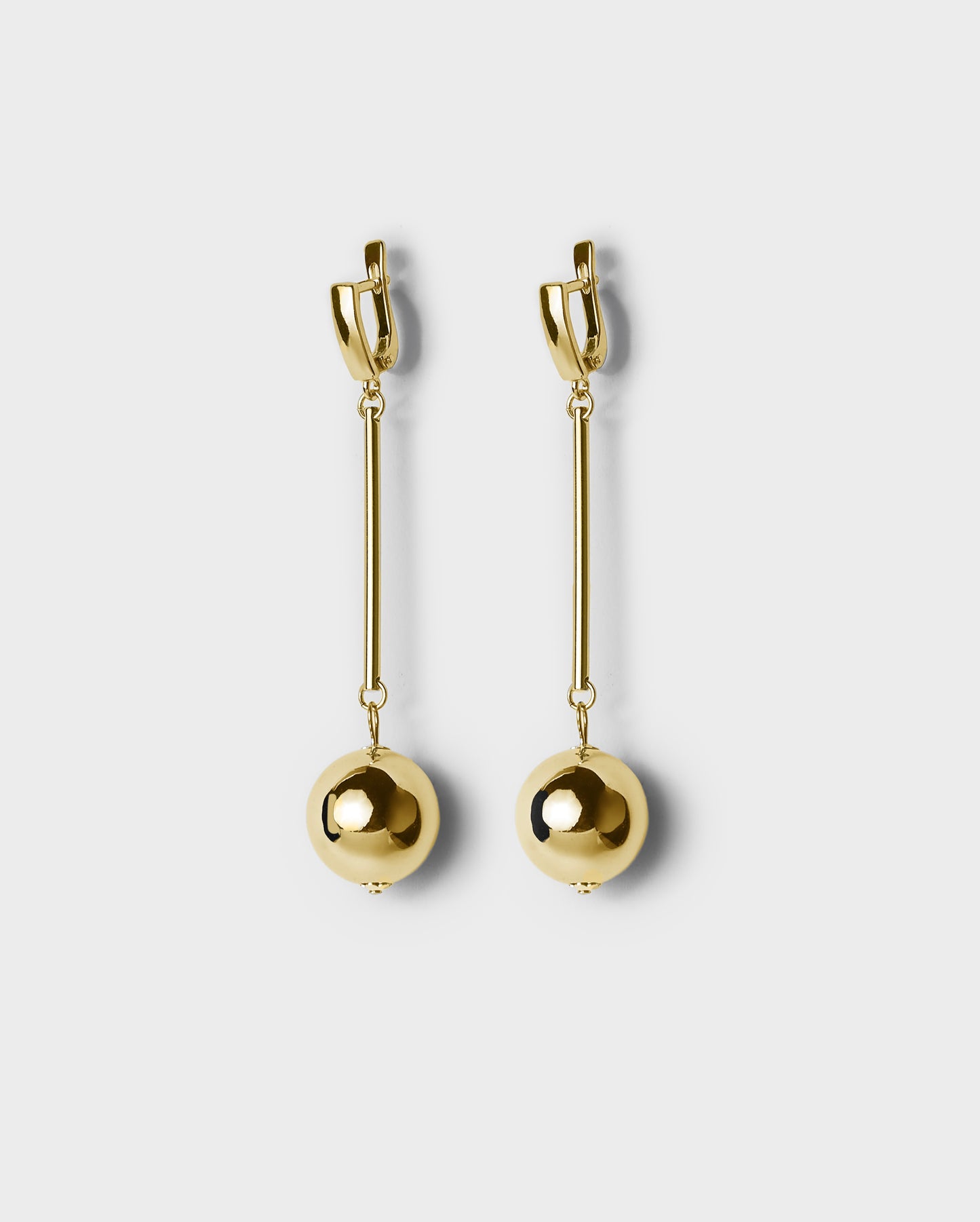 Earrings КРИШТАЛЬ gold