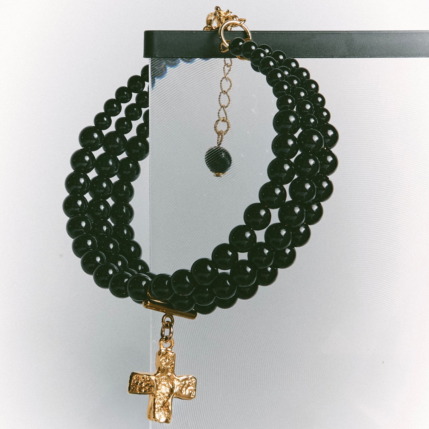 MAGDALENE Onyx Bracelet gold