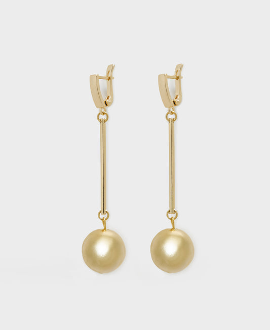 Earrings КРИШТАЛЬ gold