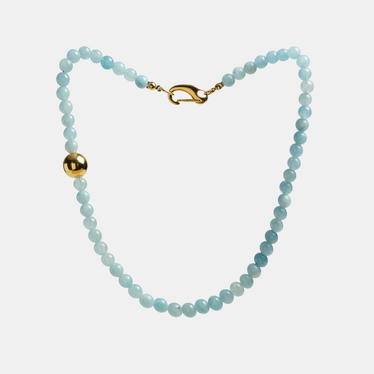 Necklaces ELEMENTS Aquamarine gold