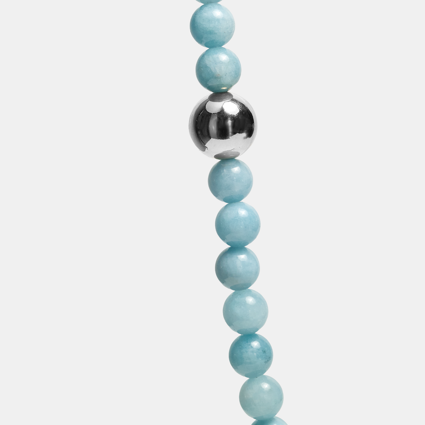 Necklaces ELEMENTS Aquamarine platinum