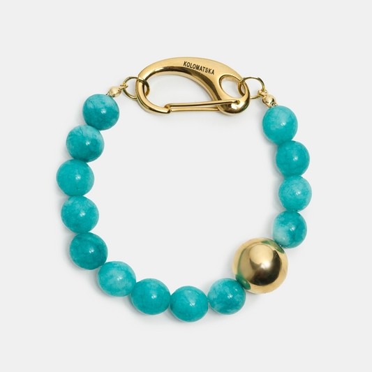 Bracelet hand ELEMENTS Aventurine gold