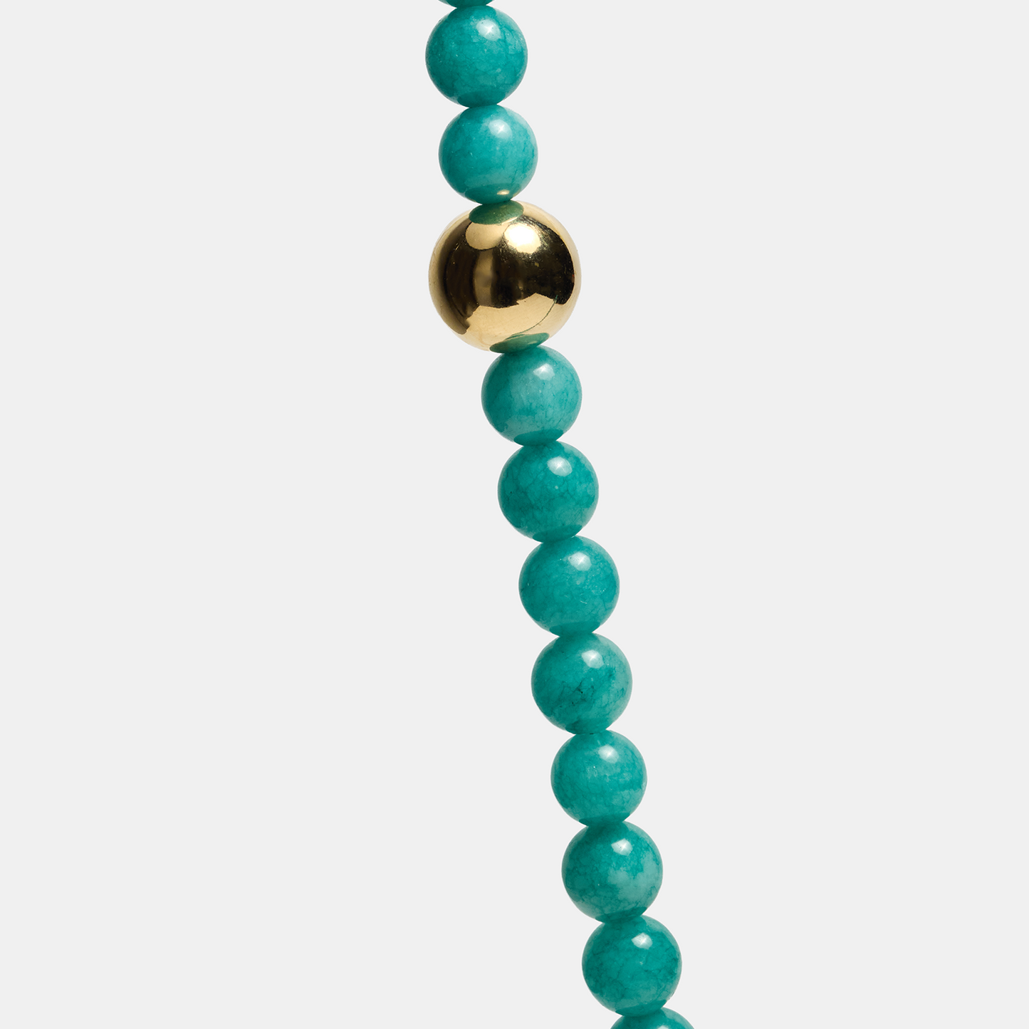 Choker ELEMENTS Amazonite gold