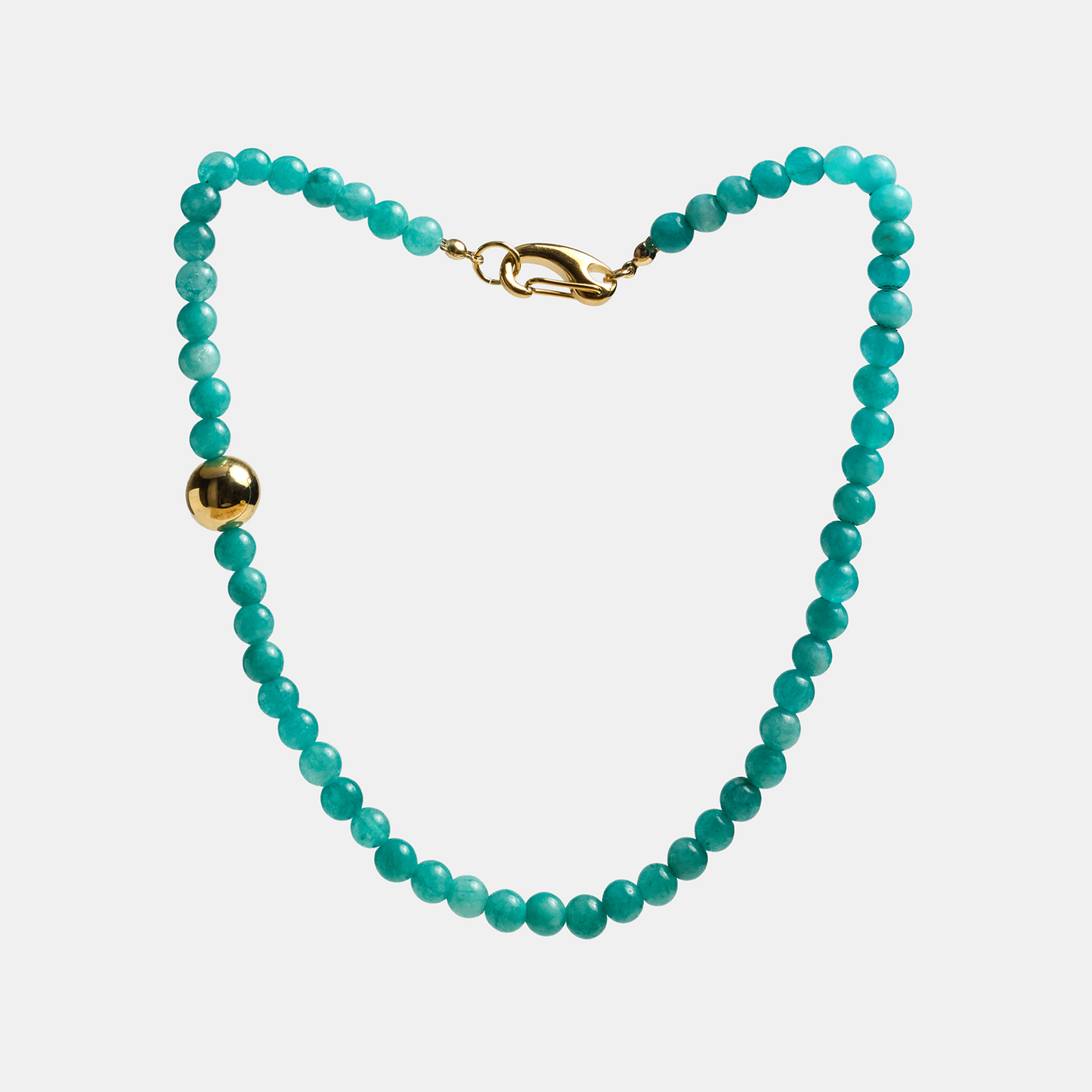 Necklaces ELEMENTS Amazonite gold