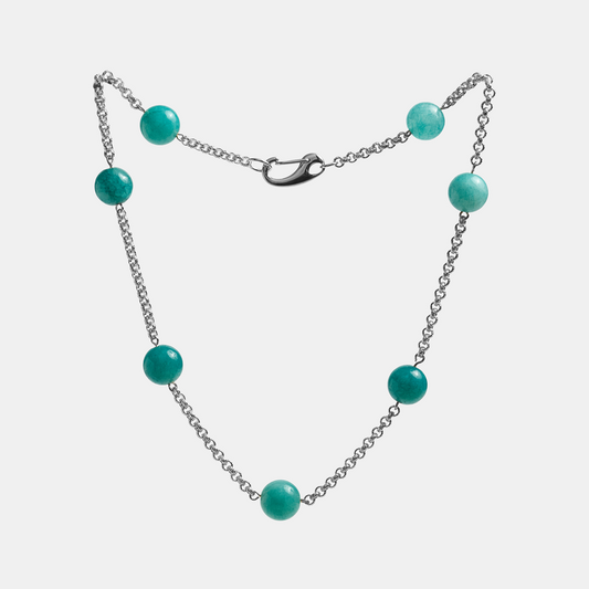 Chain ELEMENTS Aventurine platinum