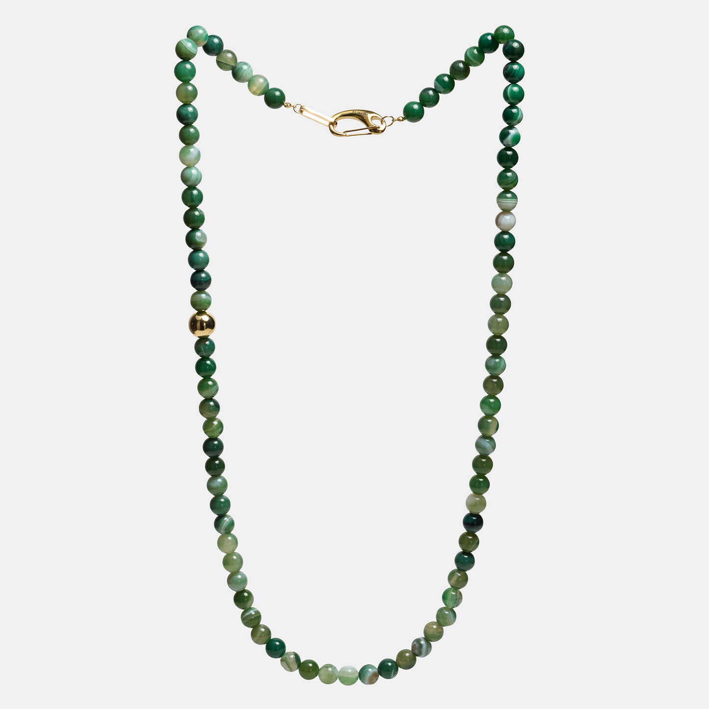 Necklaces ELEMENTS Agate gold long