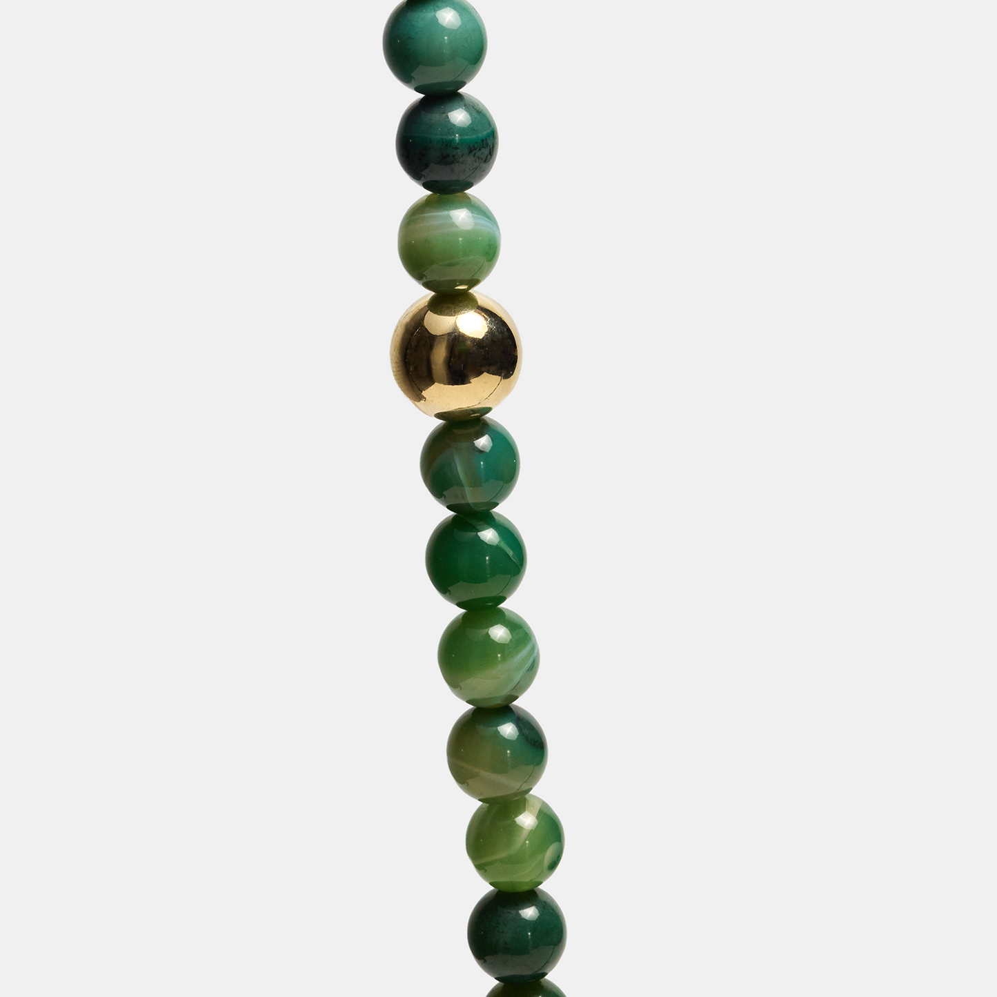 Necklaces ELEMENTS Agate gold long