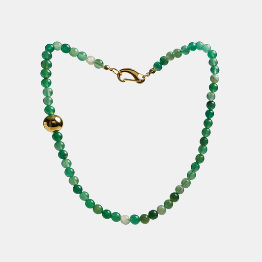 Necklaces ELEMENTS Agate gold