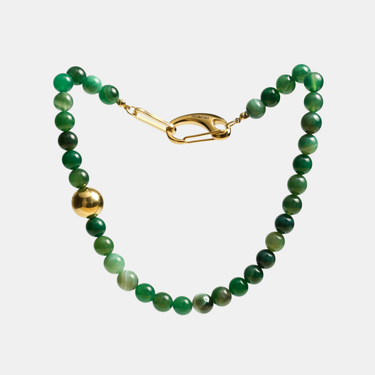 Choker ELEMENTS Agate gold