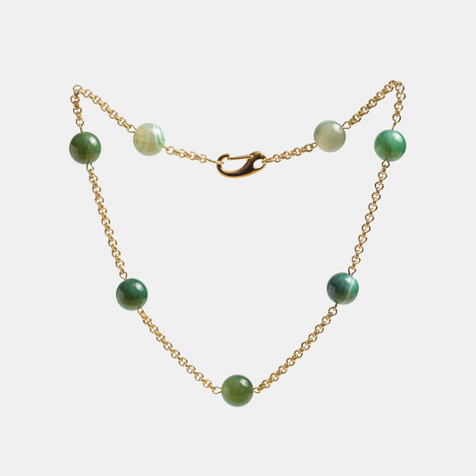 Chain ELEMENTS Agate gold