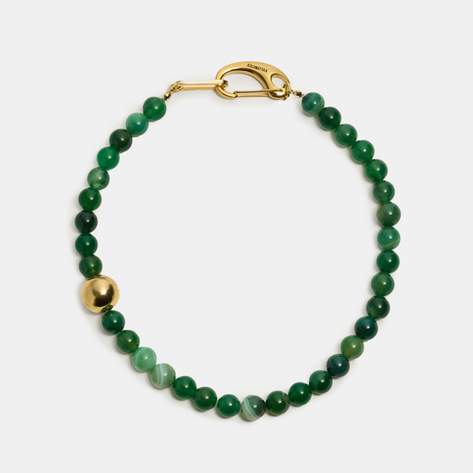 Choker ELEMENTS Agate gold