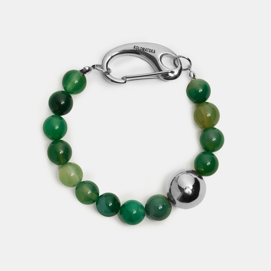 Bracelet hand ELEMENTS Agate platinum