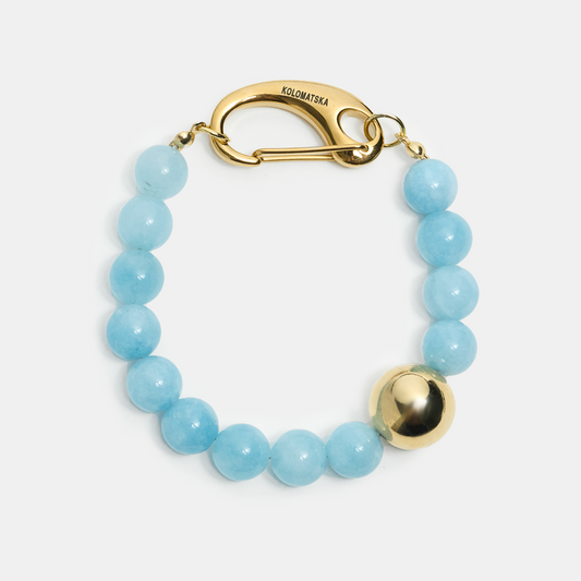 Bracelet hand ELEMENTS Aquamarine gold