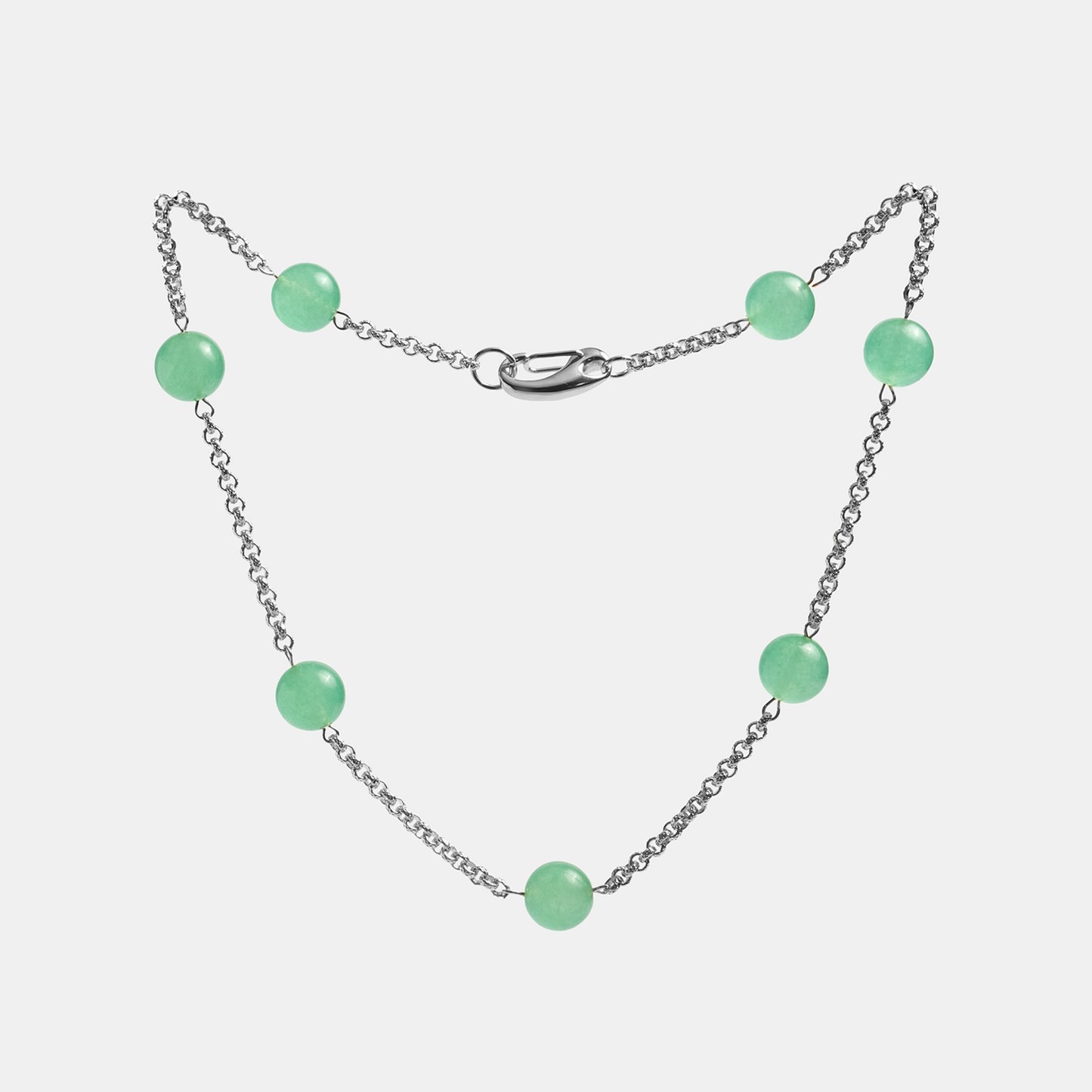 Chain ELEMENTS Aventurine platinum