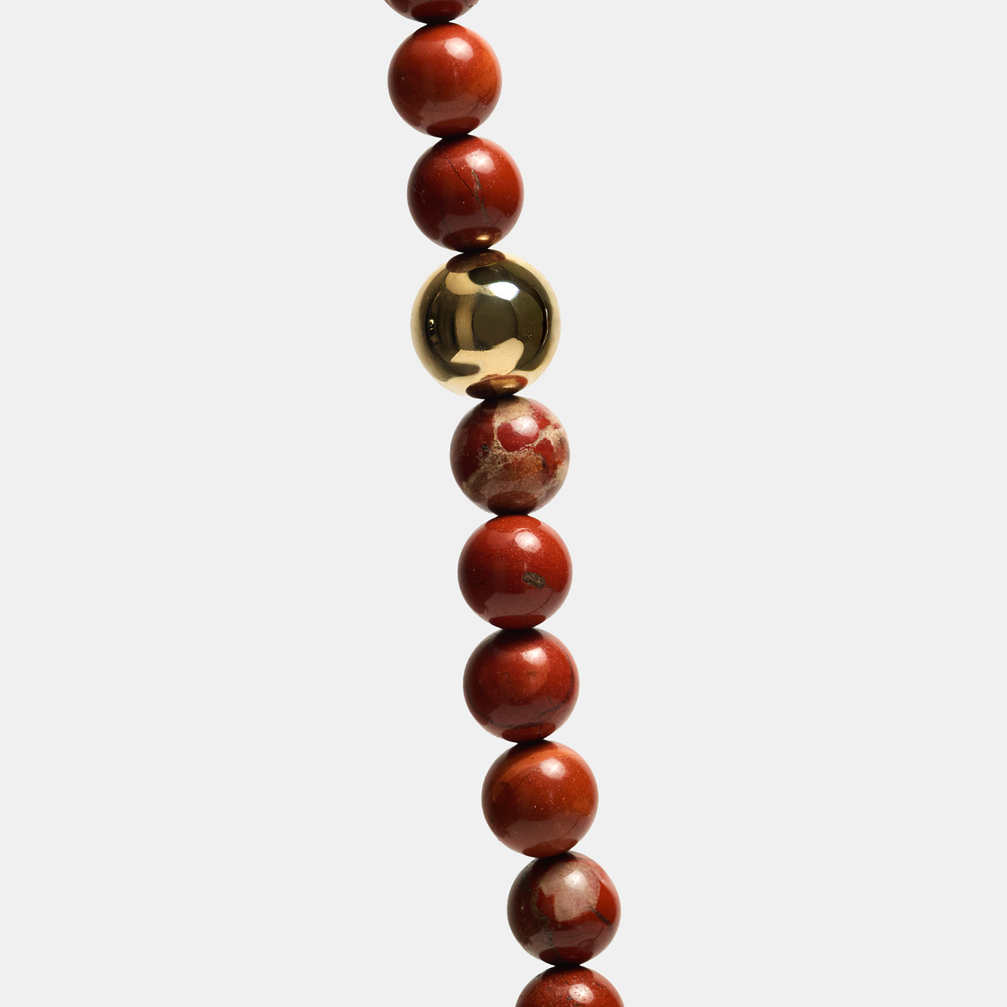 Necklaces ELEMENTS Jasper gold