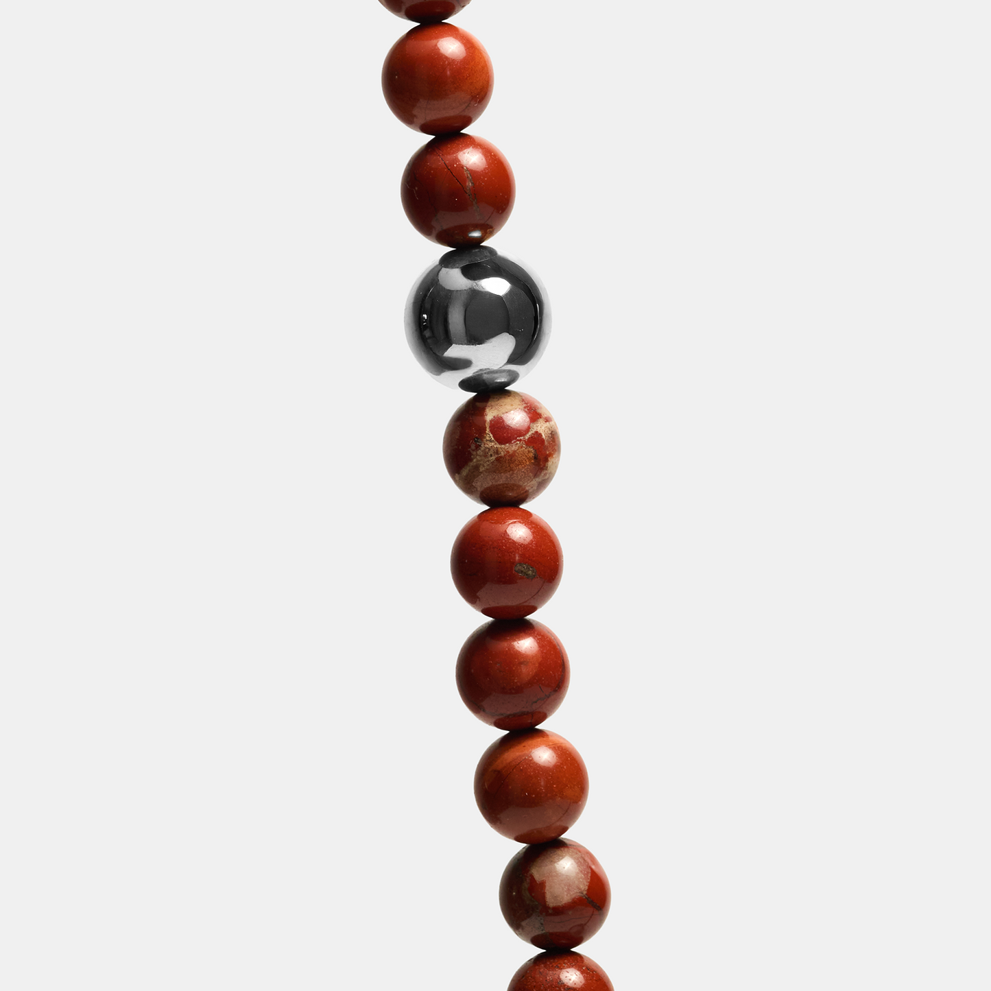 Choker ELEMENTS Jasper platinum