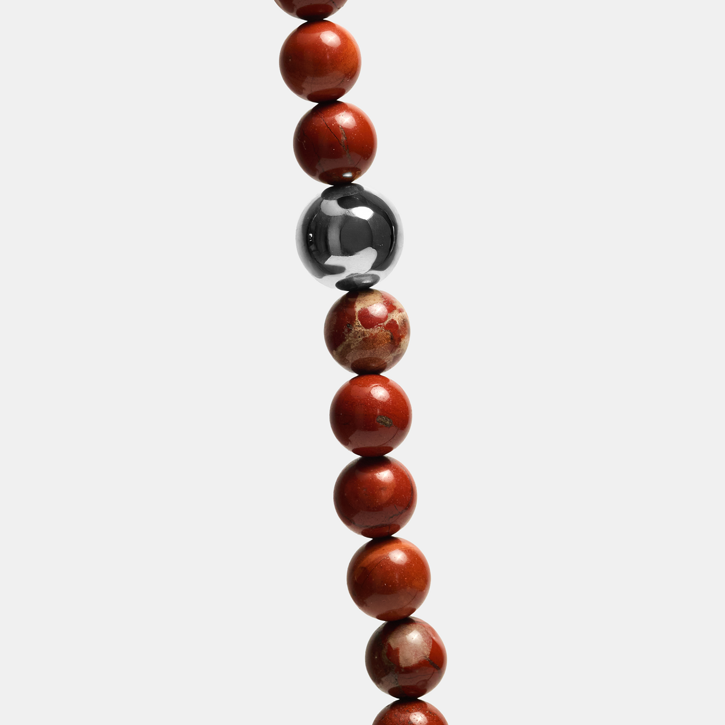 Necklaces ELEMENTS Jasper platinum