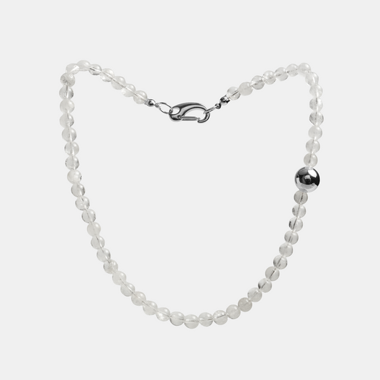 Necklaces ELEMENTS Rock Crystal platinum